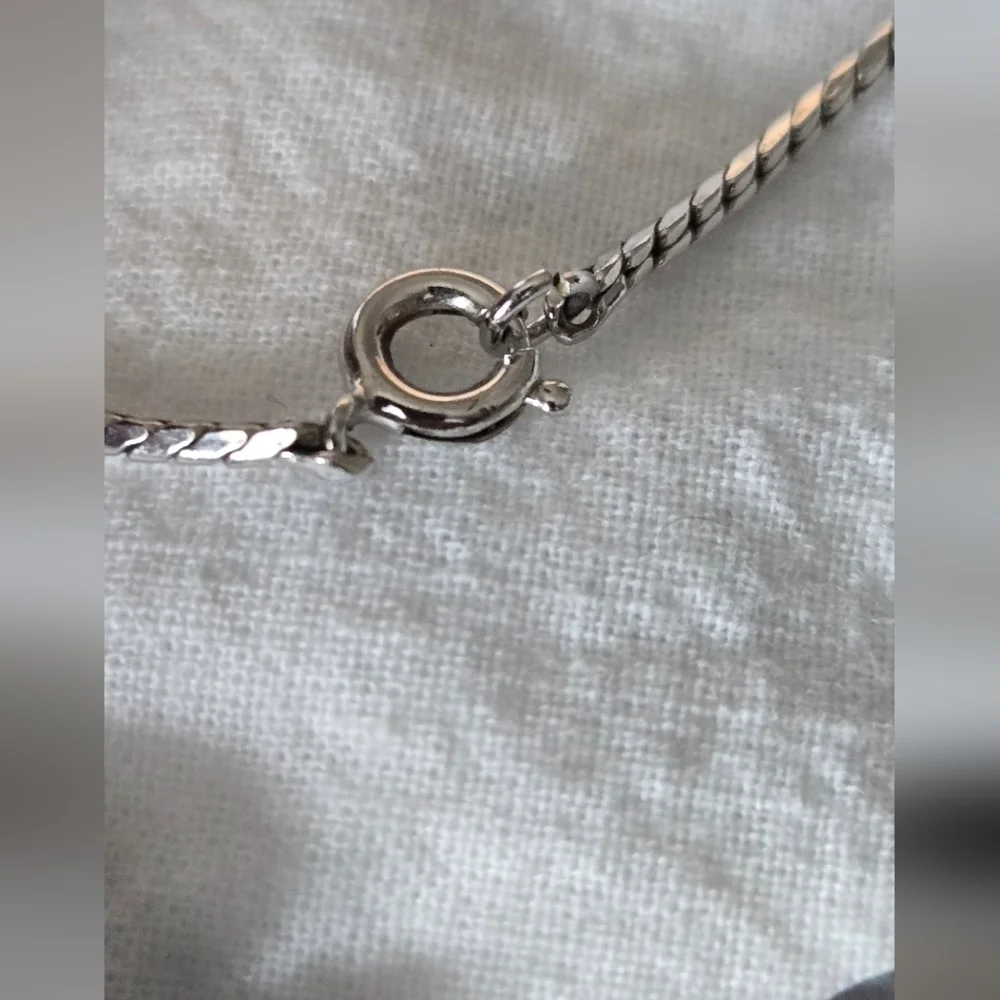 Vtg Van Dell Sterling Necklace